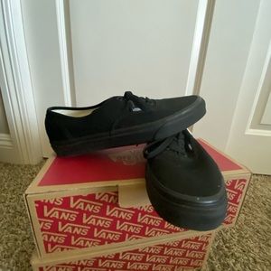 Black Vans